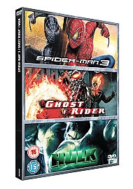 Spider-Man 3/Hulk/Ghost Rider (Box Set) (DVD, 2008)