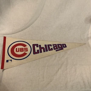 MLB Chicago Cubs Vintage Circa 1969 Logo Baseball Pennant - Picture 1 of 12