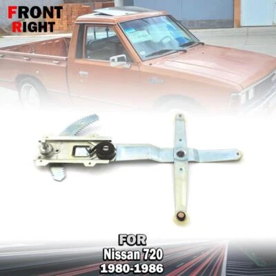 Ajuste para Nissan para Datsun 720 J18 SD23 1980-1986 puerta delantera derecha ventana regulador Foto 1 de 4