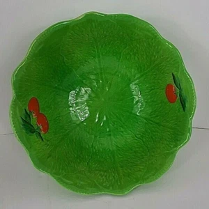 Beswick Ware Lettuce Cabbage Leaf Bowl With Tomatoes Large Vintage - Picture 1 of 3