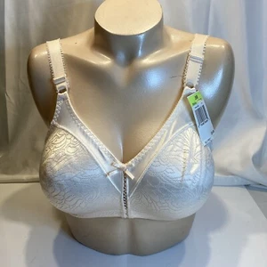 Bali 3372 Double Support Lace Wirefree Spa Closure Bra size 36b light pink - Picture 1 of 9