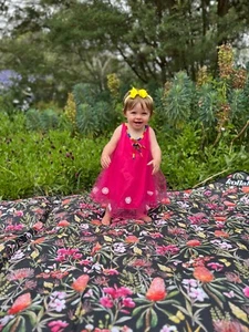 Kids Pink Tule Layer Dress - Picture 1 of 3