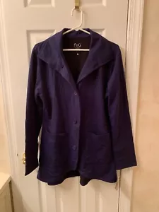 NWT NRG by Barco 2pkt Drop Waist Jacket Indigo/black L Medical - Picture 1 of 6