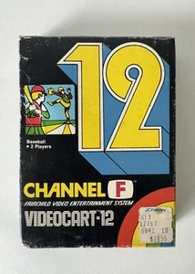 Fairchild Channel F Videocart 12 Complete In Box - Picture 1 of 5