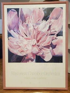 Print in Frame Wisconsin Chamber Orchestra Concerts on the Square Madison 1987 - Picture 1 of 5
