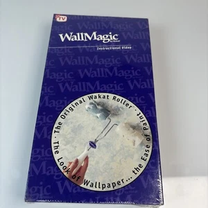 Wakat Wall Magic QVC Paint Roller VHS Tape Only NEW Sealed - Bild 1 von 6