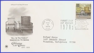 EE. UU. #3189b ADDR PCS ARTCRAFT FDC Serie de TV Todo en la Familia - Imagen 1 de 1