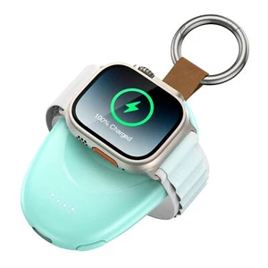 Portable Charger for Apple Watch All Series iWatch Wireless 1400mAh Power Bank - Picture 1 of 14