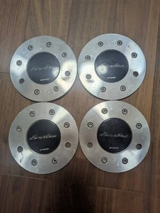 WORK Work "Euroline" Set of 4 aluminum center caps 　JDM - Bild 1 von 11