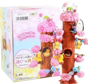 Monster Forest 4 Set Of 6 Sakura Cherry Bloom Pink custom figure - Picture 1 of 2