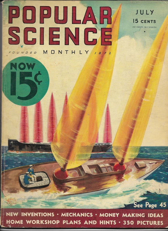 POPULAR SCIENCE--------JULY 1933 - Image 1 of 1