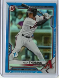2021 Topps Chrome Draft Alek Thomas Diamondbacks #BD-105 💥💥🎆 MINT 118/150 - Picture 1 of 2