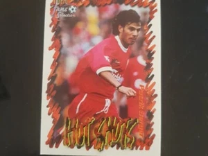 π₯ FUTERA 1999 PATRIK BERGER LIVERPOOL HOTSHOTS CHASE CARD #52 - Picture 1 of 1