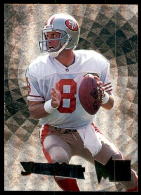 1995 Fleer Metal Silver Flashers Steve Young San Francisco 49ers #50 - Image 1 of 2