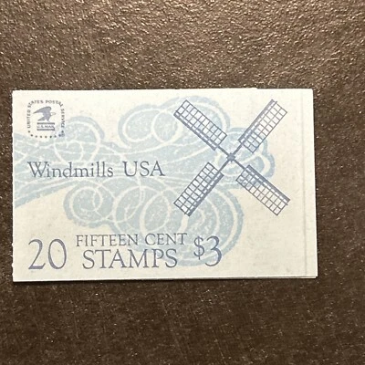 BK135 (1742a) Booklet Windmills MNH Excellent Condition Unexploded - Image 1 of 3