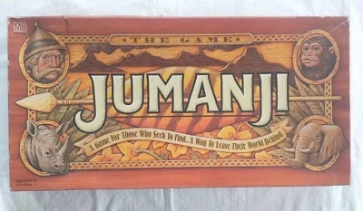 Vintage Jumanji Board Game 1995 The Game COMPLETE - Image 1 of 4