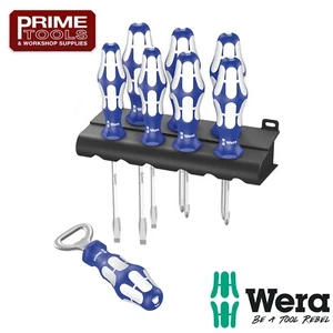 Wera Kraftform Sports Edition Scotland - 8 Piece Screwdriver Set SL/PZ/PH - Picture 1 of 13