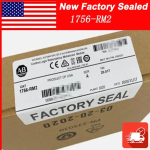 NEW Sealed Allen-Bradley 1756-RM2 SER A Redundancy Enhanced Module AB 1756RM2 - Picture 1 of 4