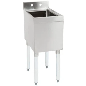 18 3/4" B x 12" L Edelstahl eine Schüssel kommerzielle Unterbar Handspüle - Bild 1 von 12