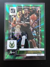 🫥 2022-23 Khris Middleton Donruss Green Laser Holo #54 | BUCKS