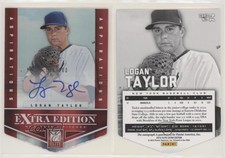 2012 Elite Extra Edition Aspirations Die-Cut Signatures /100 Logan Taylor Auto