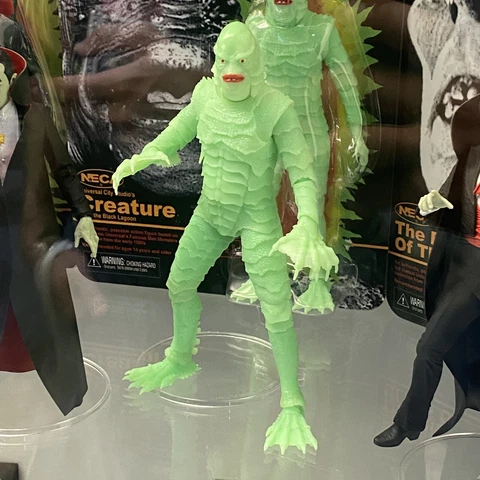 SDCC 2023 NECA EXCLUSIVE GITD Universal Creature of The Black Lagoon IN HAND Cover
