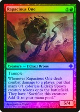 Rapacious One FOIL Rise of the Eldrazi NM Red Uncommon MAGIC MTG CARD ABUGames
