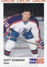 1990-91 Moncton Hawks #21 Scott Schneider
