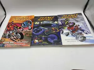 Planet Racers Set of Books 1,2 and 3 Jim Lawson Peter Laird Graphic Novel New - Foto 1 di 4
