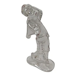 Waterford Crystal Male GOLFER Figurine Sculpture Made in Ireland - Picture 1 of 9