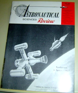AMERICAN ASTRONAUTICAL SOCIETY MAGAZINE Oct 1959 Astronautical Sciences Review - Picture 1 of 2