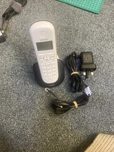 VTech CS1501 1-Handset Single-Charging DECT Cordless Phone with Call Block - Afbeelding 1 van 2