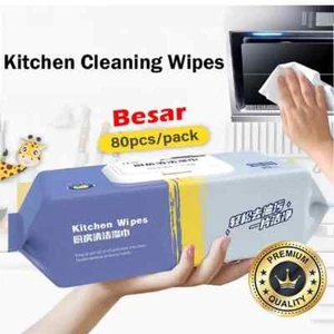 Kitchen Cleaning Wipes Strong Decontamination Kitchen Wipes Degreasing - Picture 1 of 8