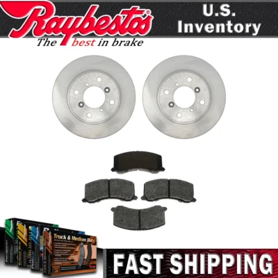 Kit de rotores de freno delanteros pastillas de freno de cerámica herrajes para Suzuki Esteem 1995-2001 Foto 1 de 4