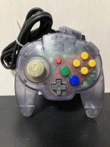 Nintendo 64 Hori Pad Mini Controller N64 Clear purple - Picture 1 of 5