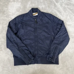 Chaqueta Bomber Perfecto By Schott Para Hombre Mediana Azul Marino - Imagen 1 de 10