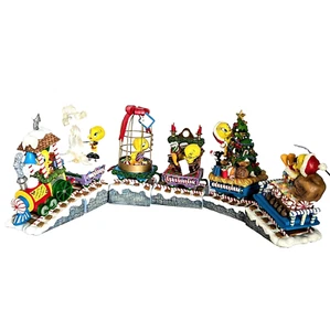 Looney Tunes Tweety's Christmas Train Danbury Mint Christmas Twain Vintage - Bild 1 von 17