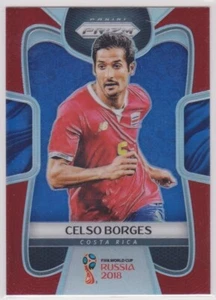 2018 Prizm World Cup Soccer Celso Borges # 48 Red Refractor Card # 119/149 - Picture 1 of 2