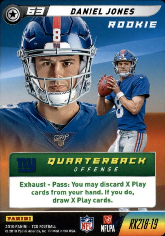 2019 Panini NFL Five Football Base Singles (Pick Your Cards) - Image 1 of 1