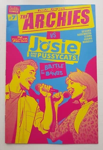 USA ARCHIE COMICS letzter Vorhang #7 The Archies v Josie & the Pussycats Eisma Art - Bild 1 von 3
