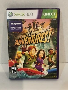 Kinect Adventures! Xbox 360 Video Game, Complete w/ Manual, Tested - Picture 1 of 6