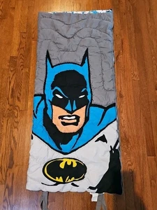 Pottery Barn Kids DC Comics Originals bestickter Batman Schlafsack - Bild 1 von 6