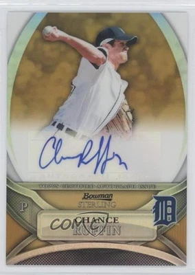 2010 Bowman Sterling Prospects Gold Refractor /50 Chance Ruffin #BSP-CR Auto - Image 1 of 2
