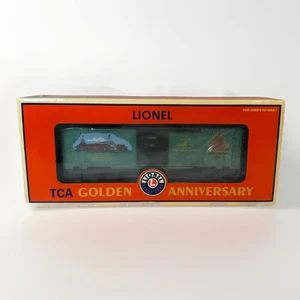Lionel 6-52361 NTTMC TCA 50th Golden Anniversary Box Car 0-027 with Box - Picture 1 of 9