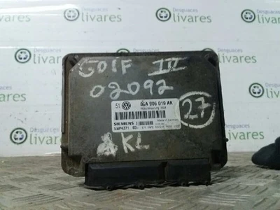06A906019AK CENTRALINA MOTORE / 5WP4371 / 1236405 PER VOLKSWAGEN GOLF IV VARIANT - Immagine 1 di 2