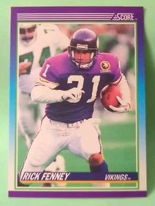 1990 Score - Rick Fenney #143 - Minnesota Vikings  - Picture 1 of 2