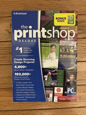 The Printshop Delux Version 4  By Brøderbund - Image 1 of 4