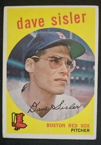 1959 Topps #384 Dave Sisler Boston Red Sox - Picture 1 of 2