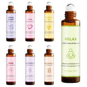 Aceite esencial unisex aceite de masaje aromático 10 ml aceites de masaje de belleza portátiles - Imagen 1 de 24