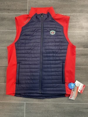NUEVO CON ETIQUETAS CHALECO HÍBRIDO TÉRMICO SUNICE HAMILTON PARA HOMBRE TALLA L Azul Rojo NUEVO PRECIO DE VENTA SUGERIDO POR EL FABRICANTE $139 Foto 1 de 4